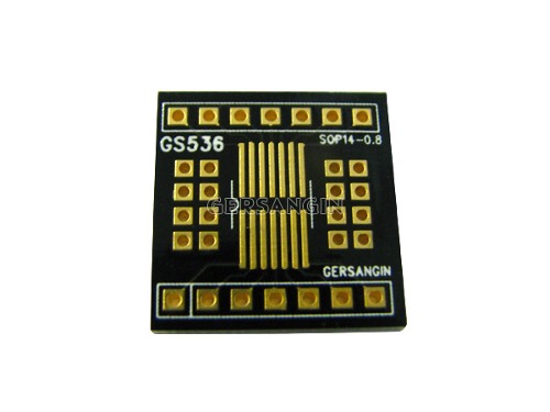 [GS536] SOP 14 - 0.8mm (600mil) 변환기판 | 일렉컴포 - 150만개의 전자 전기 부품 유통전문 쇼핑몰