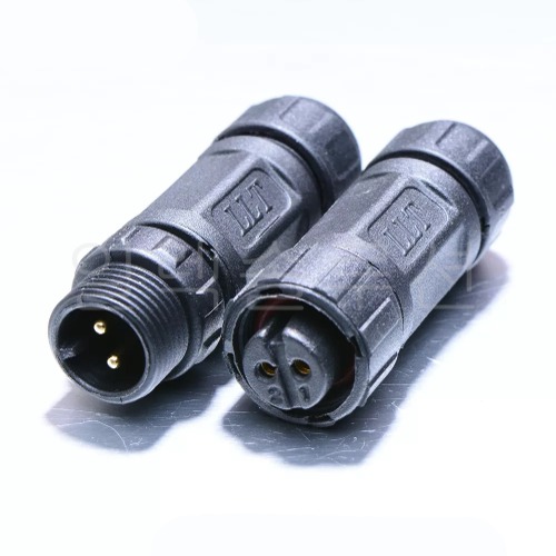 M12-3  3PIN  방수커넥터 IP67  와이어 TO 와이어 워터프루프 LLT | 일렉컴포 - 150만개의 전자 전기 부품 유통전문 쇼핑몰