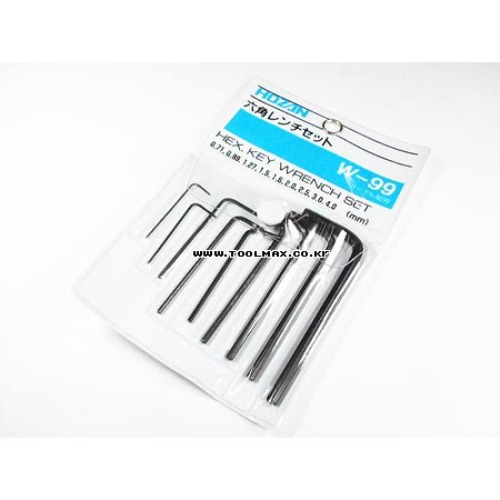 HOZAN HEX 육각렌치세트 W-99 | 일렉컴포 - 150만개의 전자 전기 부품 유통전문 쇼핑몰