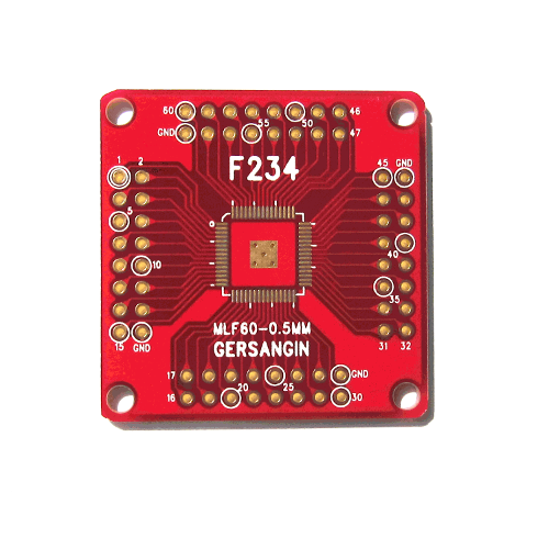 [F234] MLF 60 - 0.5MM 변환기판 | 일렉컴포 - 150만개의 전자 전기 부품 유통전문 쇼핑몰