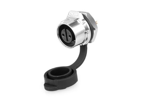 원형 방수 커넥터 소켓 2핀 Female 소켓   LP-12-J02SX-03-101   [CNLINKO] | 일렉컴포 - 150만개의 전자 전기 부품 유통전문 쇼핑몰