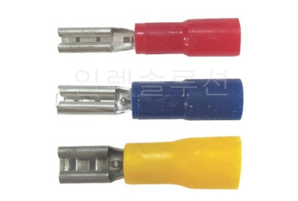 363485 황색 187R  암컷(FEMALE)  PG 신주단자   전오전기  1000개 | 일렉컴포 - 150만개의 전자 전기 부품 유통전문 쇼핑몰