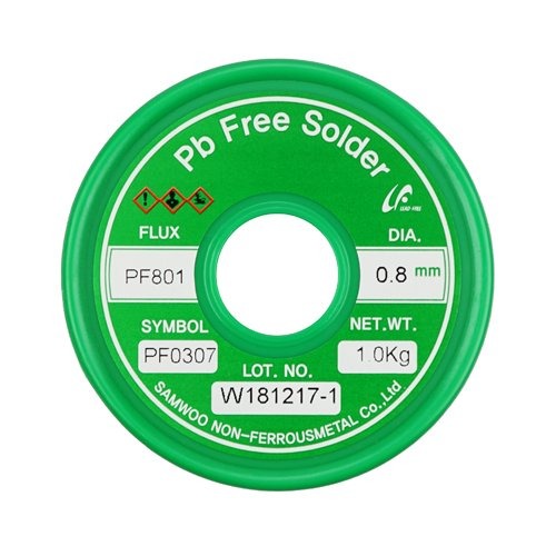 삼우비철 고품질 PF0307 (Ag0.3%) 무연실납 솔더 0.8mm 1Kg | 일렉컴포 - 150만개의 전자 전기 부품 유통전문 쇼핑몰