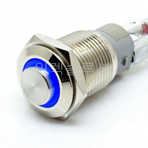 QN16-F2-11/B  16파이   방수 메탈 푸쉬 버튼 스위치 LED PUSH BUTTON SWTICH QIANNIAN | 일렉컴포 - 150만개의 전자 전기 부품 유통전문 쇼핑몰