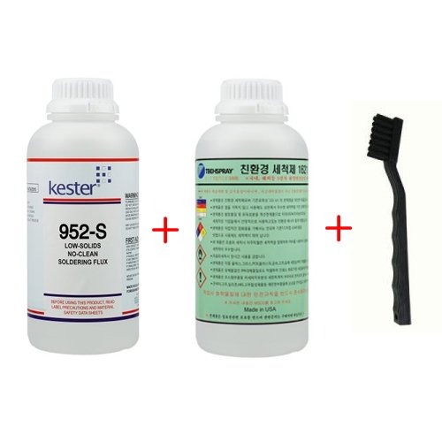 1621-1L 세척제 + 952S-1L 플럭스 + 청소솔 콤보세트 | 일렉컴포 - 150만개의 전자 전기 부품 유통전문 쇼핑몰