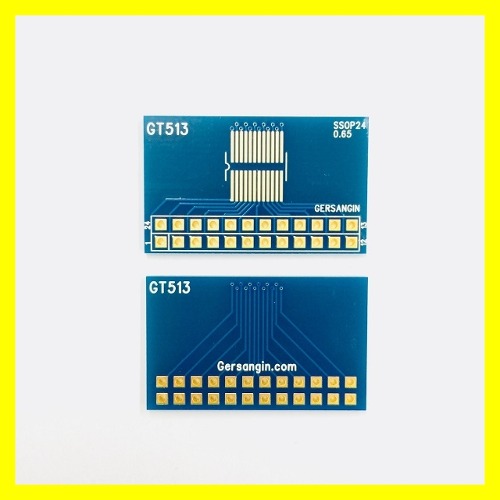 [GT 513] SSOP-24-0.65mm 변환기판 pcb adapter TSSOP SO | 일렉컴포 - 150만개의 전자 전기 부품 유통전문 쇼핑몰