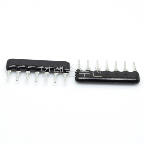 7x301J(300옴)  어레이저항 / SIP 타입 / ARRAY / J급 | 일렉컴포 - 150만개의 전자 전기 부품 유통전문 쇼핑몰