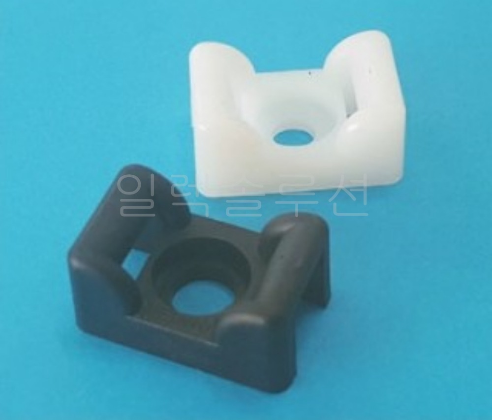 JOTM-1S6  백색  케이블 타이 마운트   전오전기    1000개 | 일렉컴포 - 150만개의 전자 전기 부품 유통전문 쇼핑몰