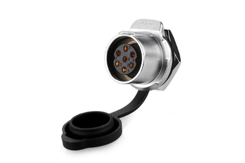 원형 방수 커넥터 소켓 7핀 Female 소켓   LP-20-J07SX-03-101A   [CNLINKO] | 일렉컴포 - 150만개의 전자 전기 부품 유통전문 쇼핑몰