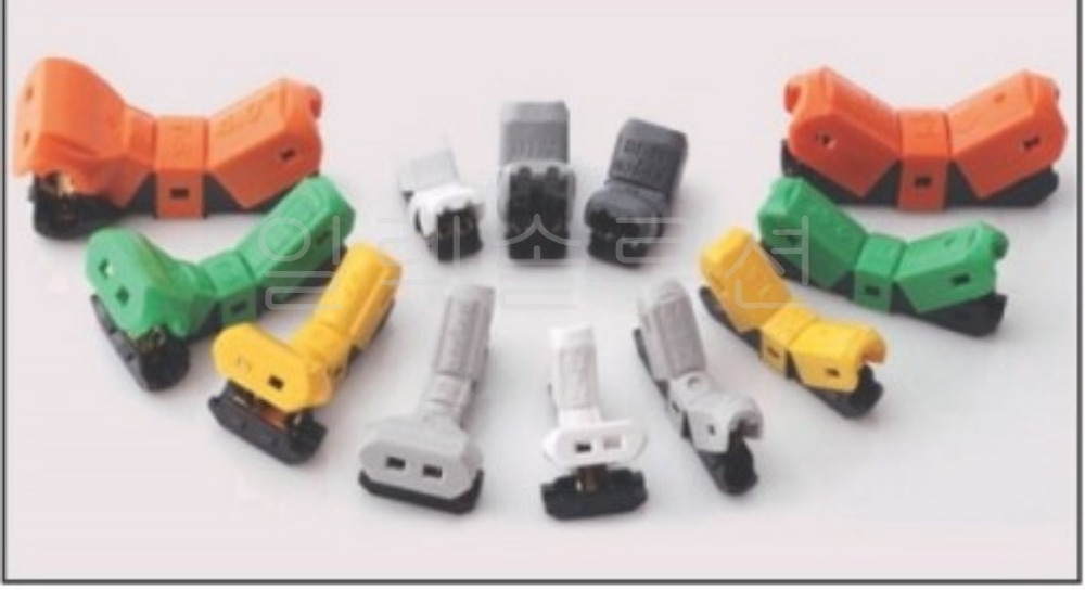 JQCT-1(0.3~0.5)   무탈피 퀵 커넥터   전오전기    100개 | 일렉컴포 - 150만개의 전자 전기 부품 유통전문 쇼핑몰