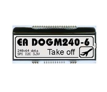 EA DOGM240W-6 | 일렉컴포 - 150만개의 전자 전기 부품 유통전문 쇼핑몰