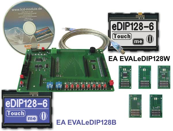 EA EVALeDIP128B | 일렉컴포 - 150만개의 전자 전기 부품 유통전문 쇼핑몰