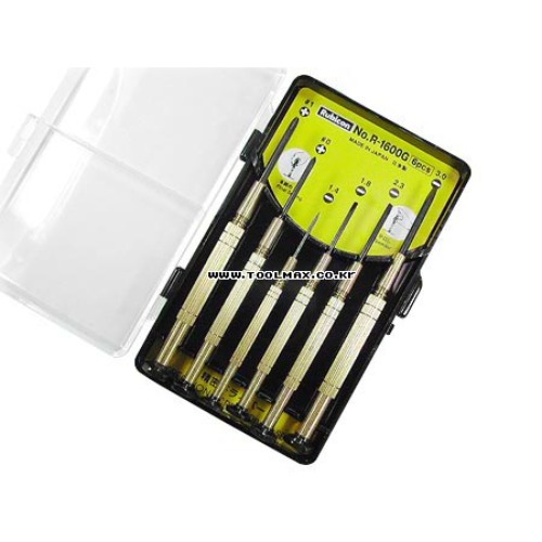 KONE PSD-1200S 정밀시계드라이버세트 6PCS | 일렉컴포 - 150만개의 전자 전기 부품 유통전문 쇼핑몰