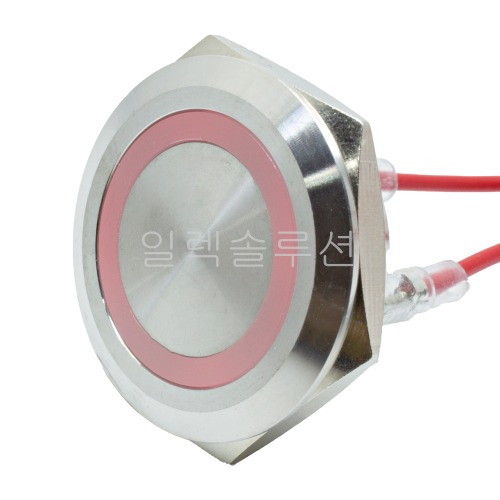 30파이 메탈 푸쉬 스위치 짧은바디 플랫형 레드 LED 6V/12V/24V | 일렉컴포 - 150만개의 전자 전기 부품 유통전문 쇼핑몰