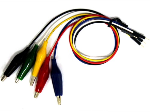 악어 클립 GSH-03302 (300mm 5PCS) | 일렉컴포 - 150만개의 전자 전기 부품 유통전문 쇼핑몰