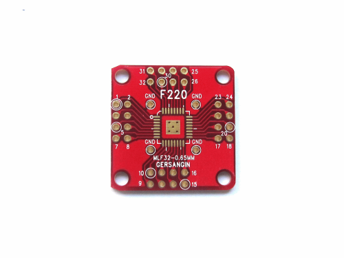 [F220] MLF 32 - 0.65MM 변환기판 | 일렉컴포 - 150만개의 전자 전기 부품 유통전문 쇼핑몰