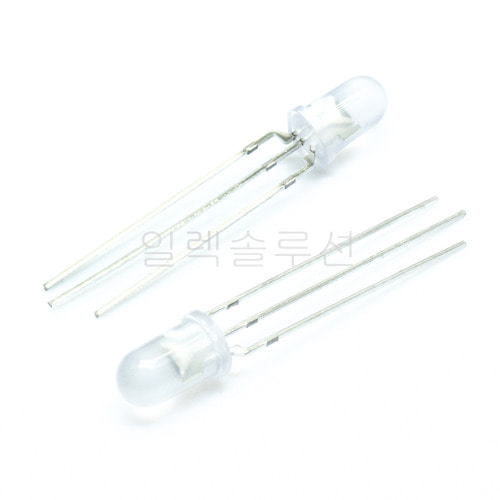 5파이 고휘도 2컬러 발광 다이오드 라운드 LED 레드(Red) / 그린(Green) 5mm | 일렉컴포 - 150만개의 전자 전기 부품 유통전문 쇼핑몰