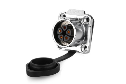 사각 방수 커넥터 소켓 5핀 Female 소켓  LP-20-J05SX-03-401A   [CNLINKO] | 일렉컴포 - 150만개의 전자 전기 부품 유통전문 쇼핑몰