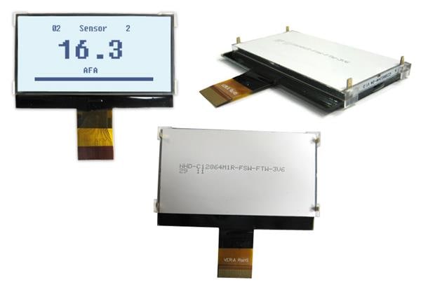 NHD-C12864M1R-FSW-FTW-3V6 | 일렉컴포 - 150만개의 전자 전기 부품 유통전문 쇼핑몰