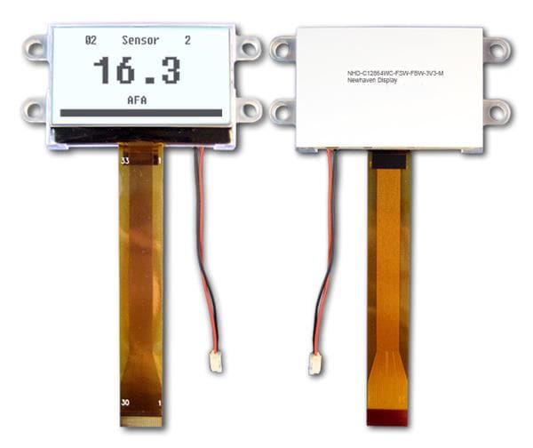NHD-C12864WC-FSW-FBW-3V3-M | 일렉컴포 - 150만개의 전자 전기 부품 유통전문 쇼핑몰